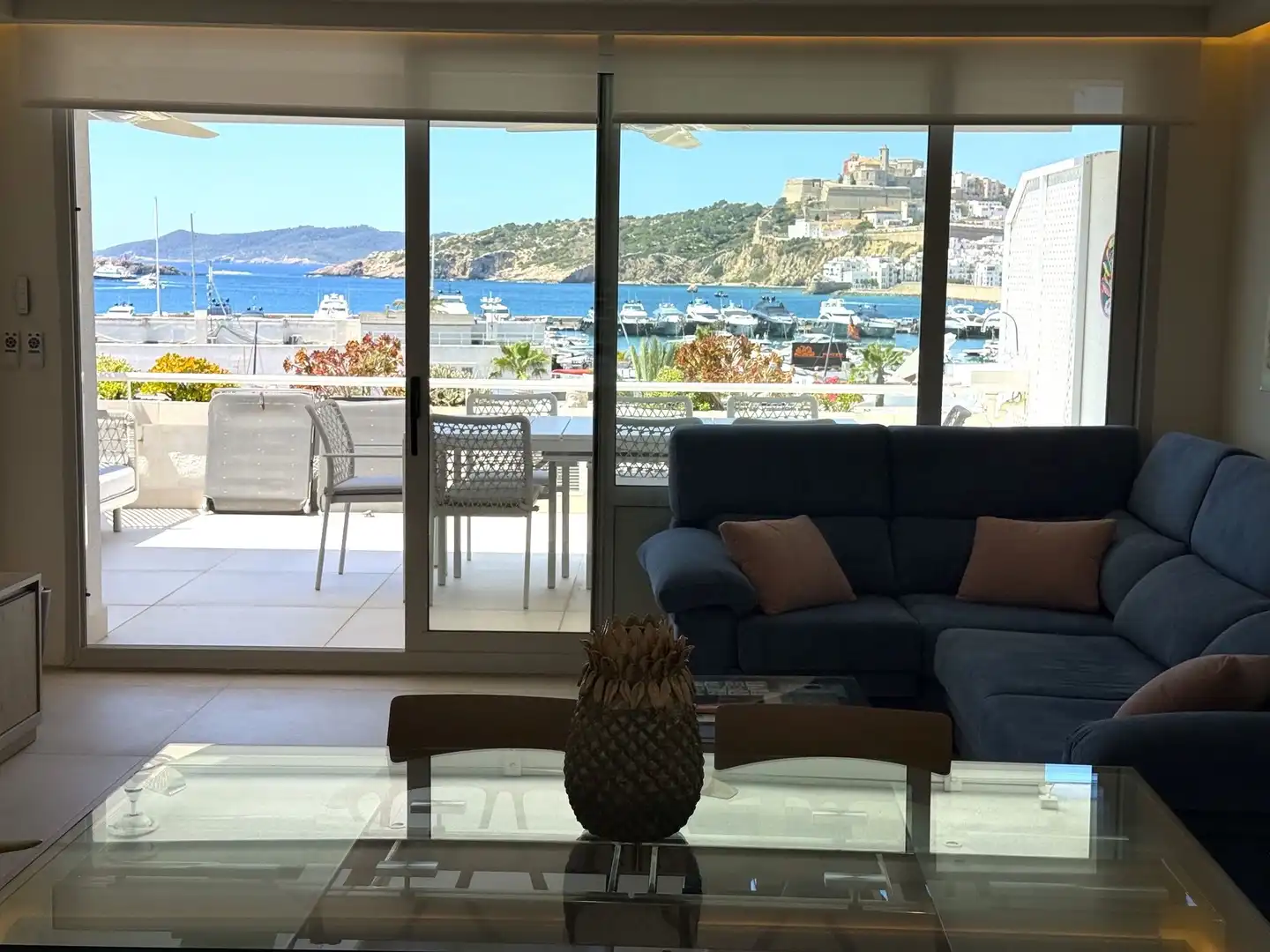 Living room of Apartments for sale in Eivissa  with Air Conditioner, Heating and Private garden