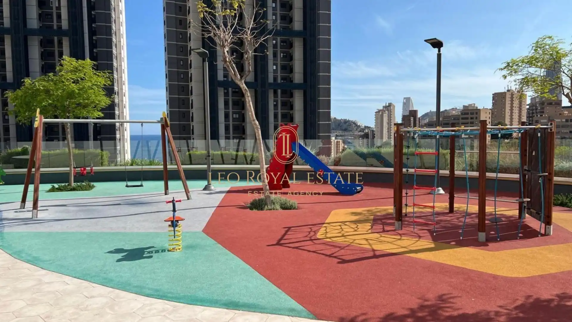 Terrace of Apartments for sale in Benidorm  with Air Conditioner, Private garden and Storage room