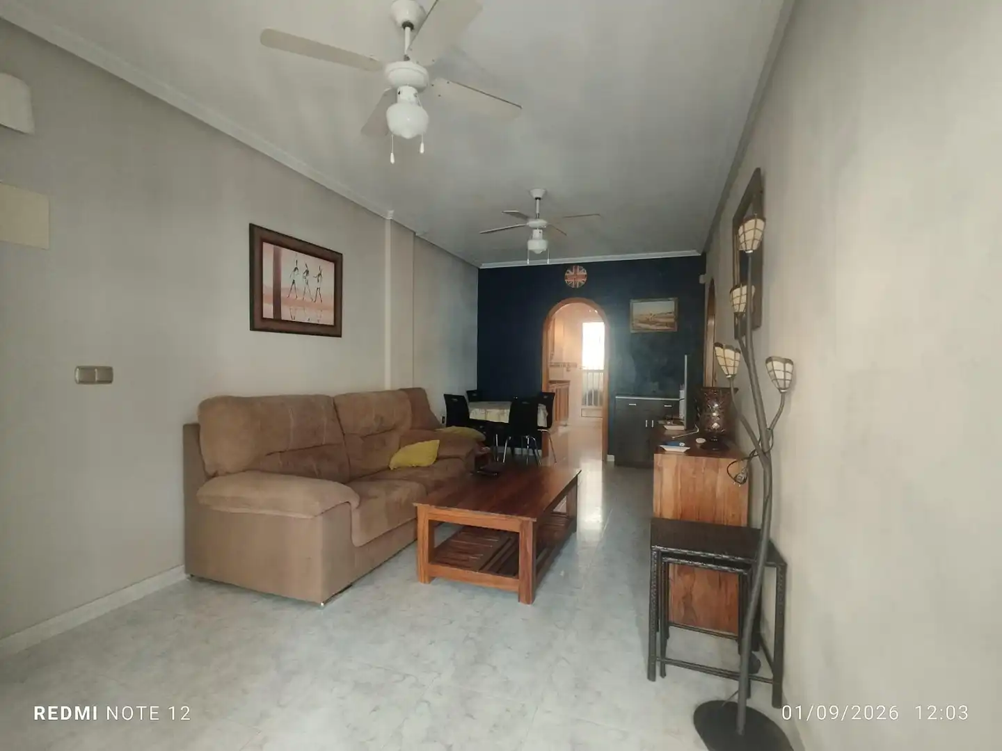 Wohnzimmer von Wohnungen zum Verkauf in Elche / Elx mit Terrasse, Möbliert und Balkon