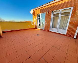 Terrace of Single-family semi-detached for sale in Gomecello  with Air Conditioner, Heating and Parquet flooring