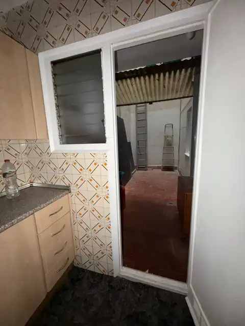 Kitchen of Flat for sale in Badalona  with Furnished and Balcony
