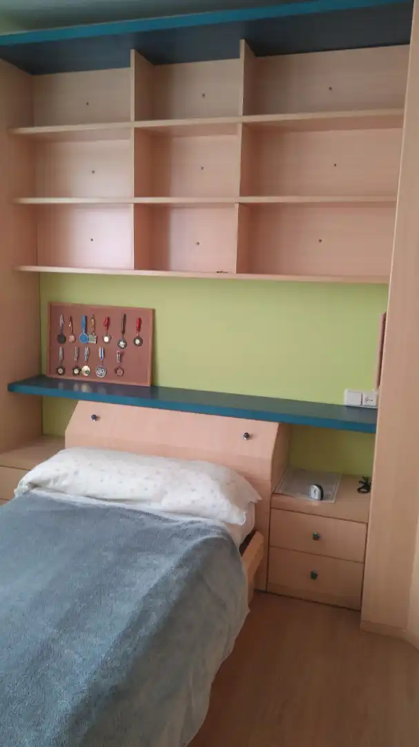 Bedroom of Flat for rent in Santiago de Compostela   with Furnished