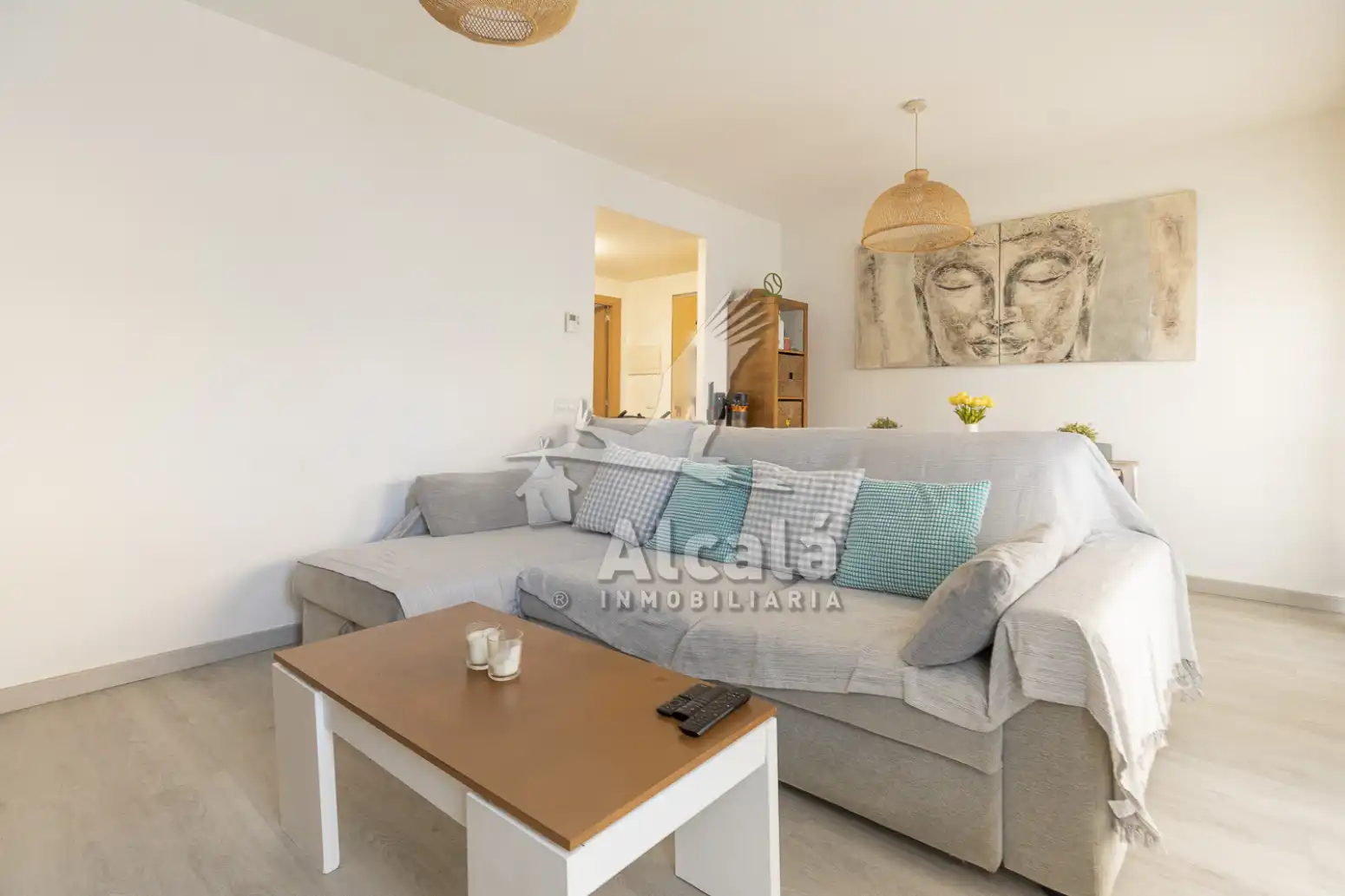 Wohnzimmer von Wohnung zum Verkauf in Villalbilla mit Klimaanlage, Heizung und Terrasse