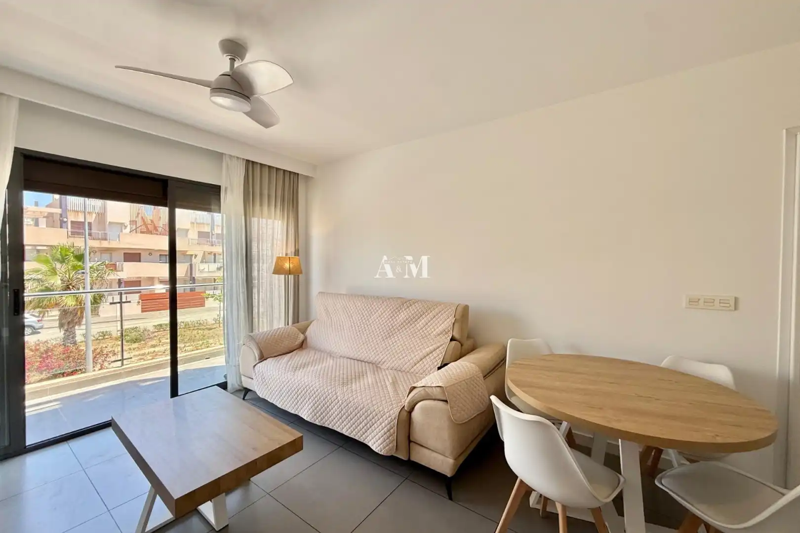 Sala de estar de Ático de alquiler en Pilar de la Horadada con Calefacción, Terraza y Trastero