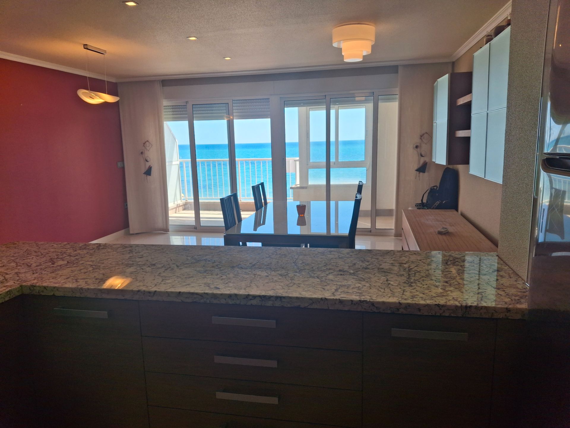 Kitchen of Flat for sale in Torrevieja  with Air Conditioner, Oven and Washing machine