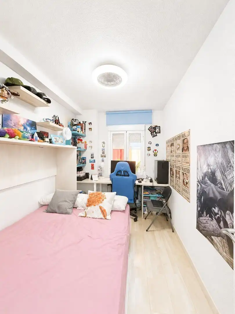 Bedroom of Flat for sale in Parla  with Heating, Parquet flooring and Terrace
