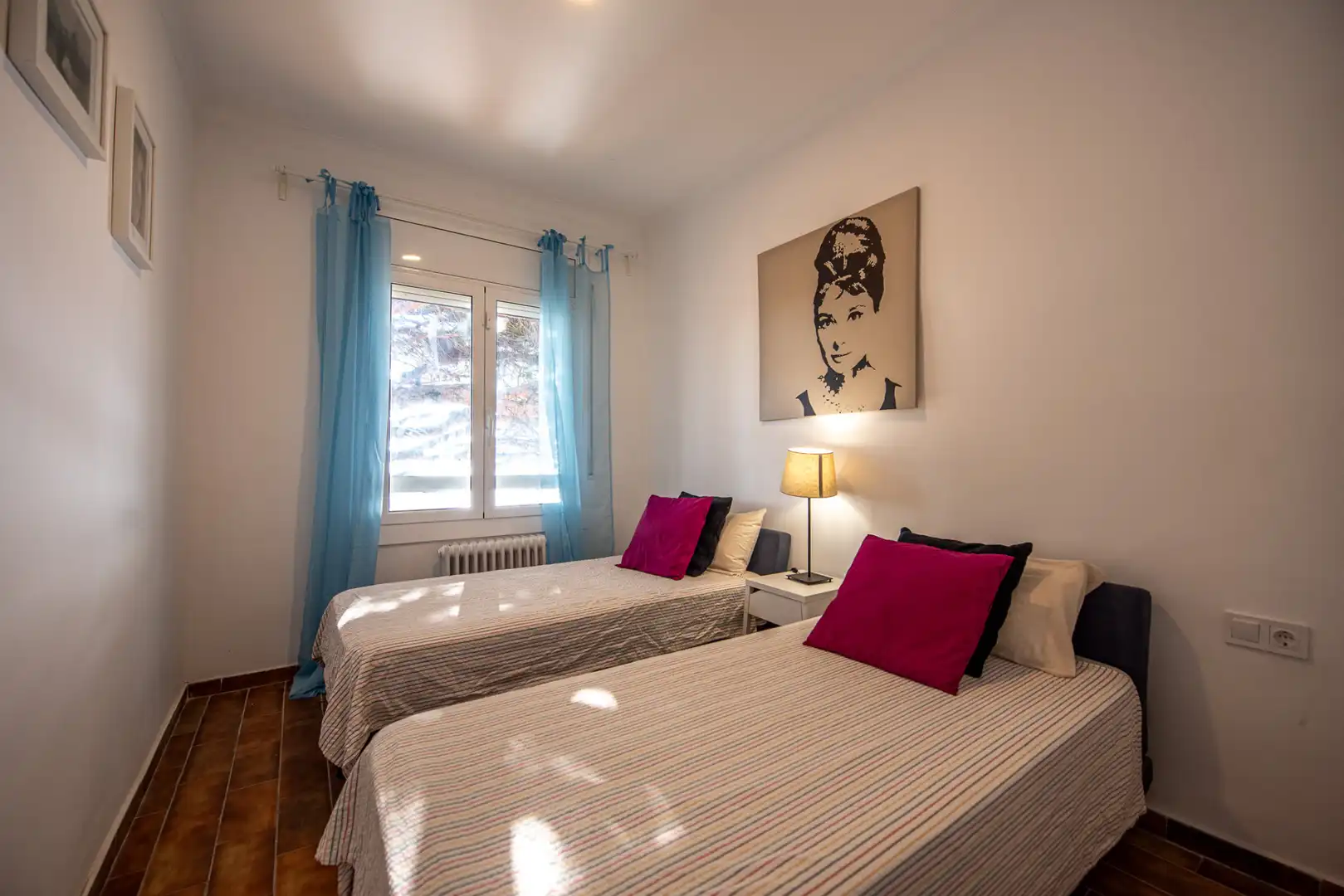 Dormitori de Casa o xalet de lloguer en Sant Feliu de Guíxols amb Calefacció, Jardí privat i Moblat