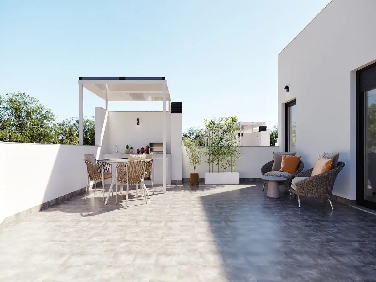 Terraza de Casa o chalet en venta en Torre-Pacheco con Piscina