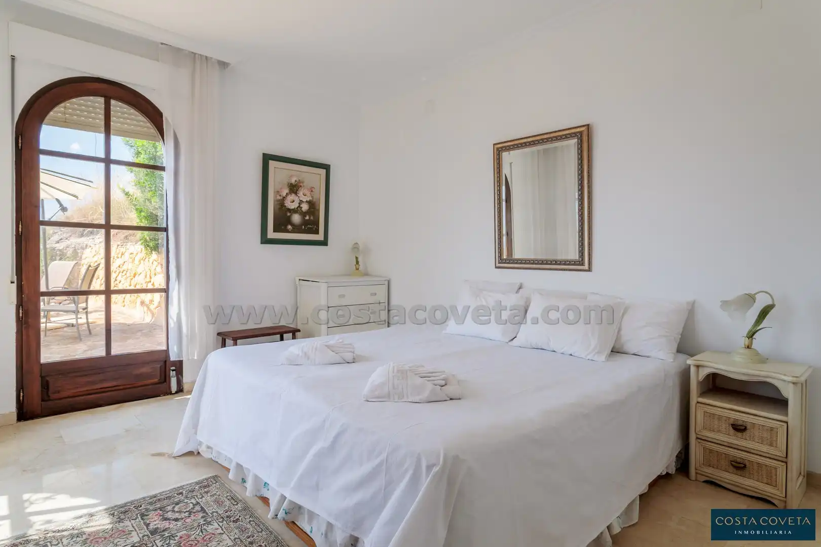 Bedroom of Houses for sale in El Campello  with Air Conditioner, Private garden and Terrace