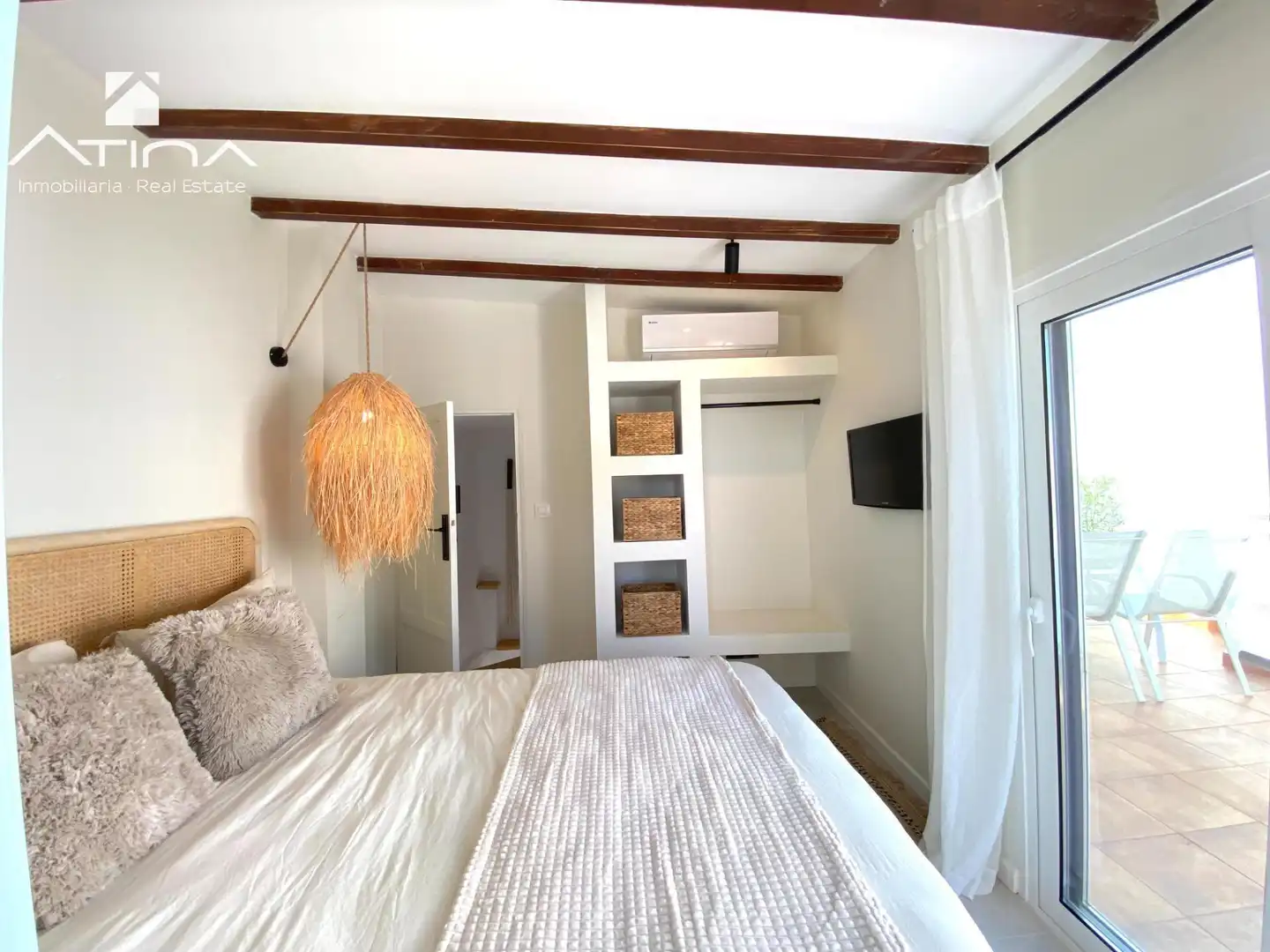 Habitación de Dúplex en venta en Jávea / Xàbia con Calefacción, Terraza y Amueblado