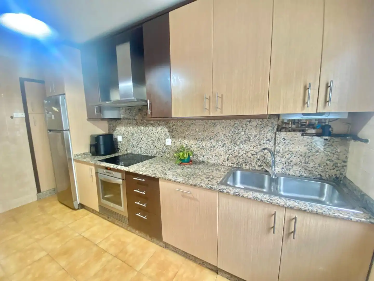 Kitchen of Flat for sale in Arteixo  with Heating, Parquet flooring and Storage room