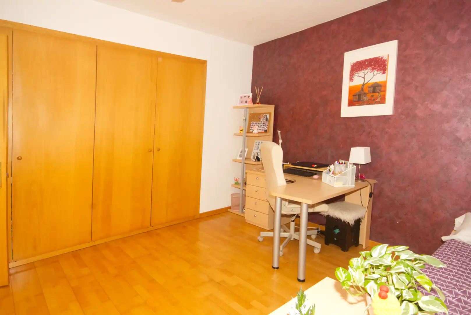 Bedroom of Detached homes for sale in Sant Quirze del Vallès  with Heating, Private garden and Parquet flooring