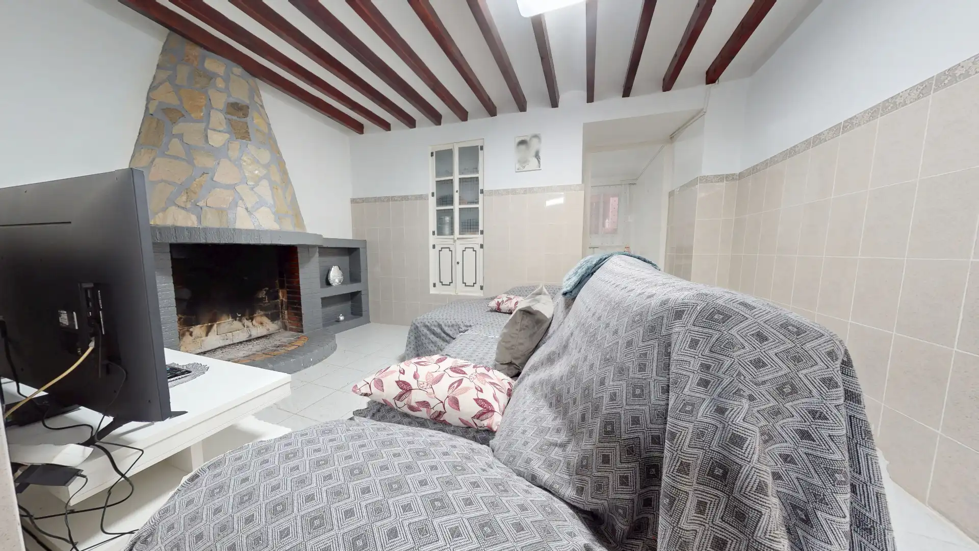 Living room of Detached homes for sale in Busot  with Air Conditioner, Terrace and Storage room