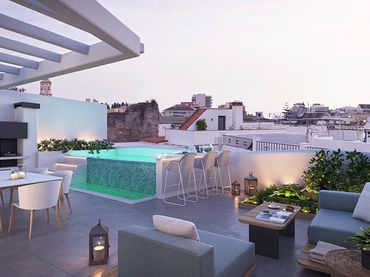 Apartment with balcony for sale in Marbella Centro