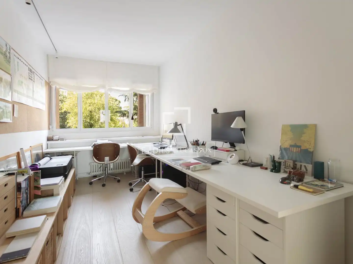 Flat for rent in Madrid  with Air Conditioner, Heating and Private garden
