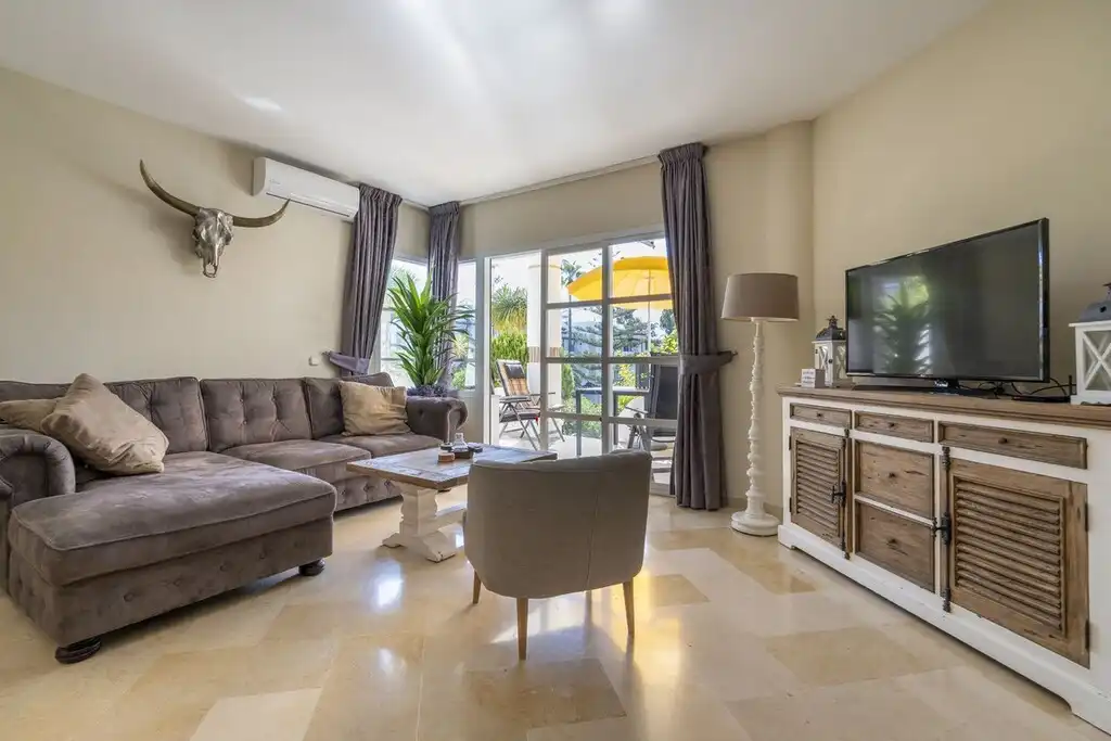 Bajo con piscina en venta en Mijas Golf, imagen 7