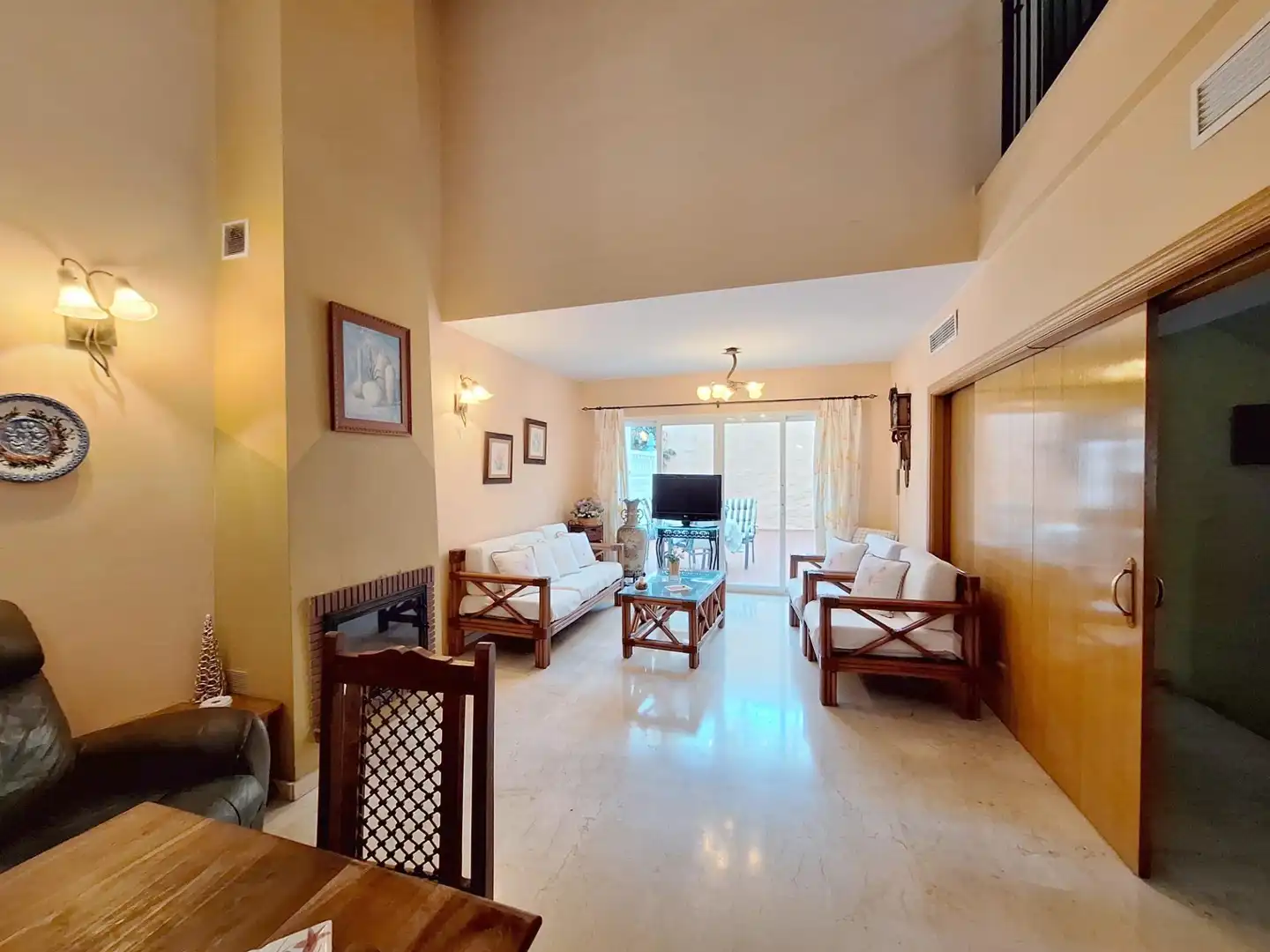Living room of Houses for sale in La Nucia  with Air Conditioner, Heating and Private garden