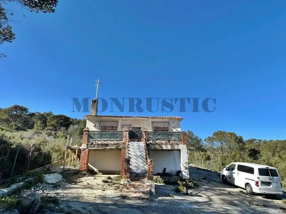 Vista exterior de Finca rústica en venta en Querol con Jardín privado, Terraza y Trastero