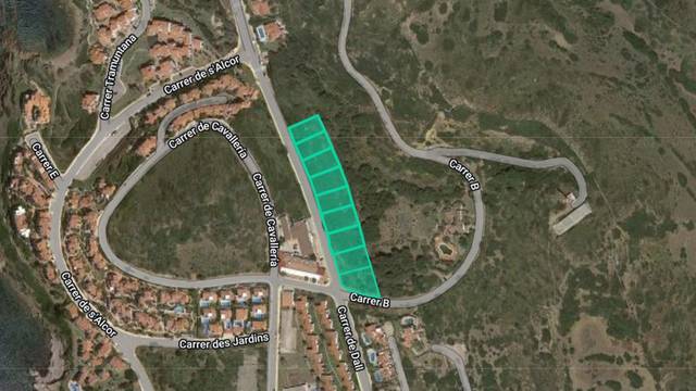 Terreno en Venta en Urb Platja de Fornells en Playas de Fornells