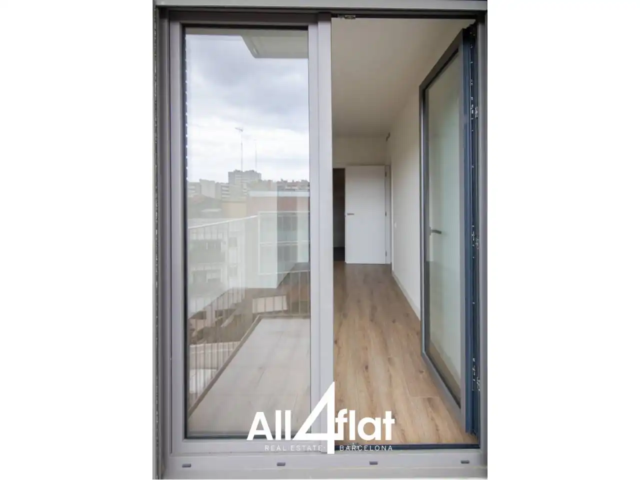 Terrasse von Wohnung zur Miete in Barcelona mit Klimaanlage, Heizung und Parkett