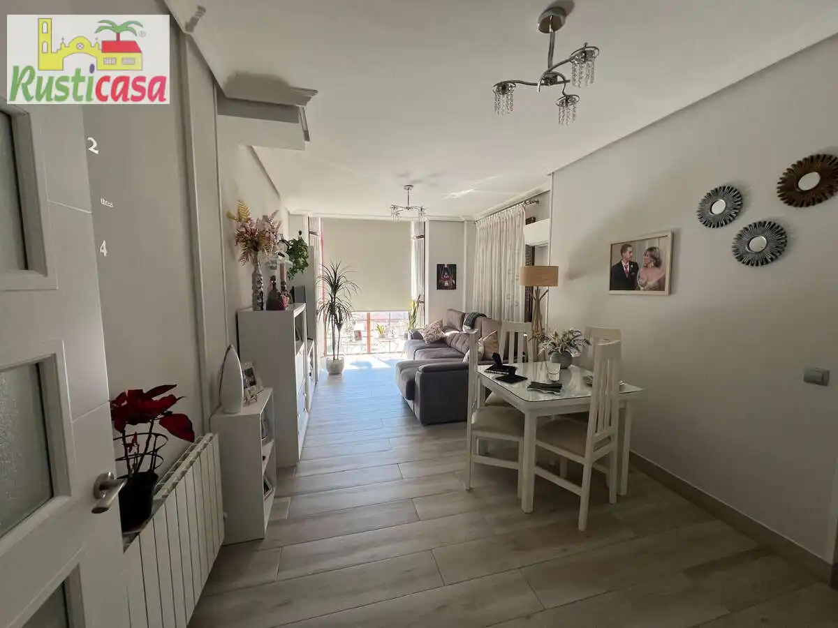 Living room of Attic for rent in Bailén  with Air Conditioner, Terrace and Furnished