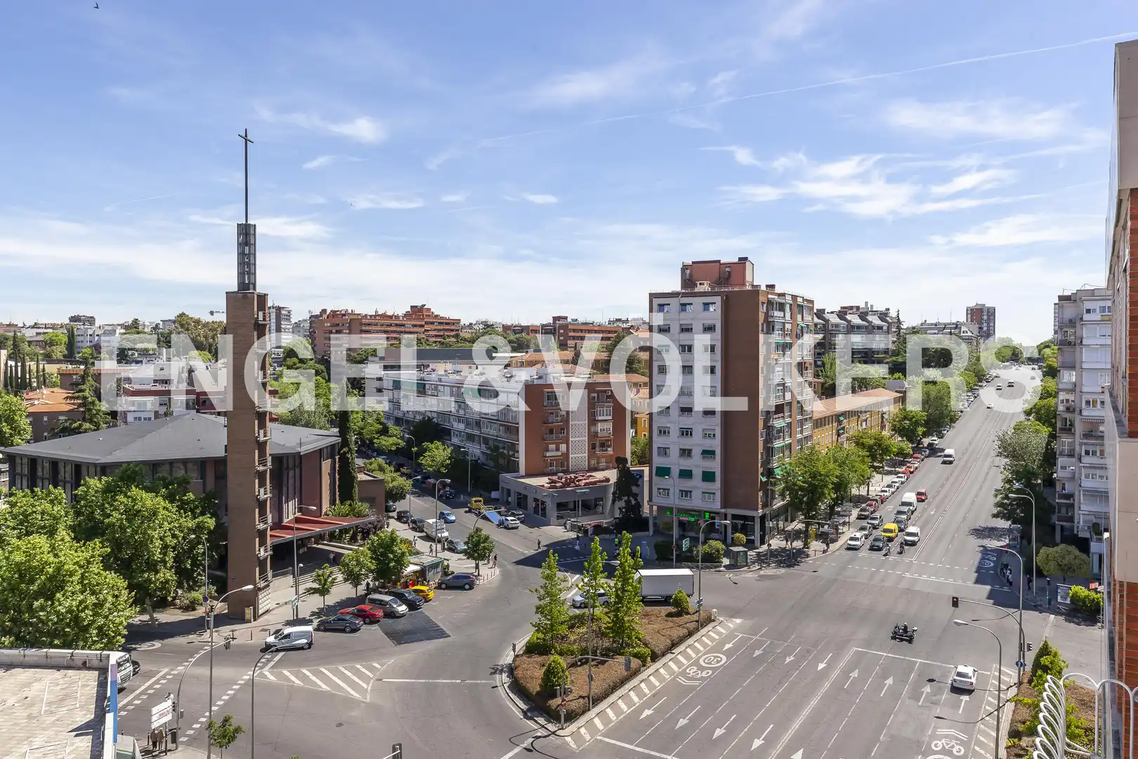 Vista exterior de Pis de lloguer en Madrid amb Aire condicionat, Calefacció i Parquet