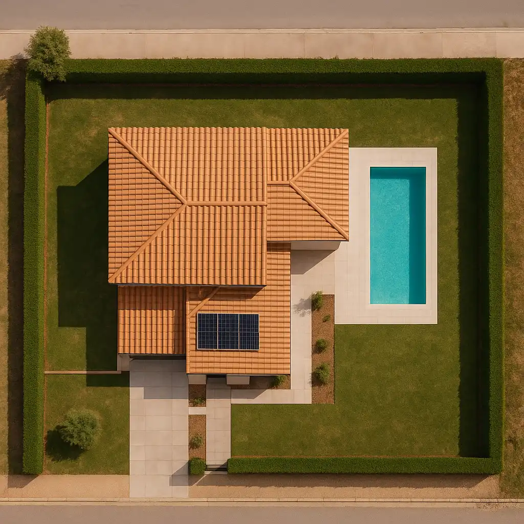 Vista exterior de Residencial en venda en Sant Miquel de Fluvià
