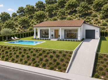 Xalet amb piscina en venda a Camino Manzanos