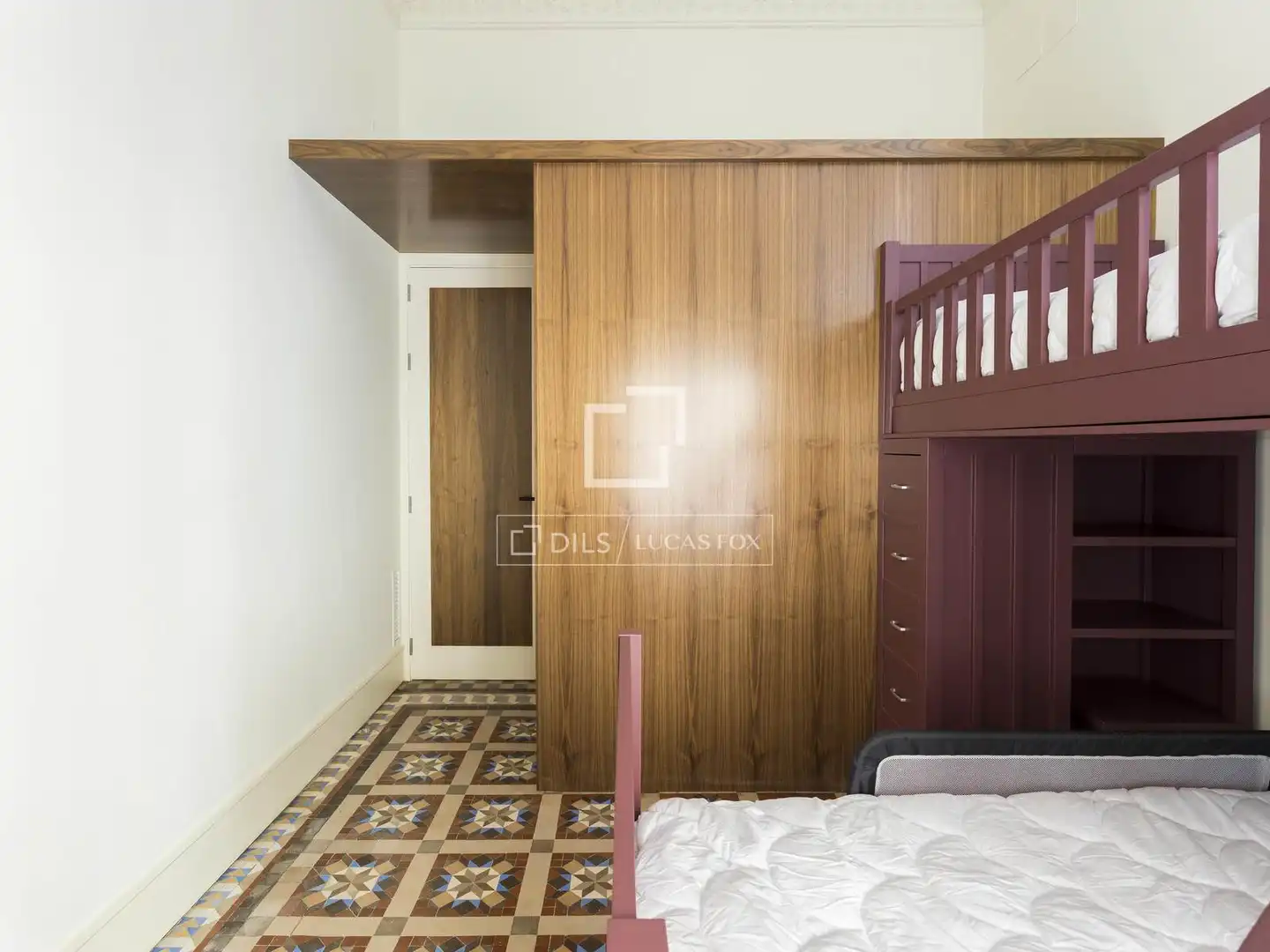 Bedroom of Flat for rent in Barcelona  with Air Conditioner, Furnished and Balcony