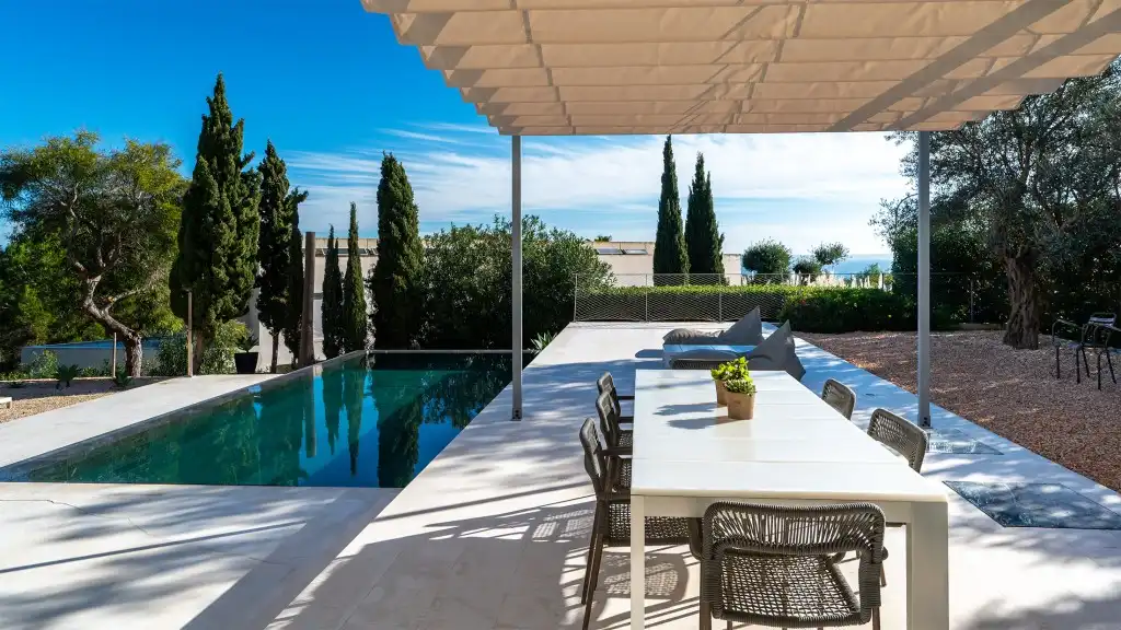 Terrasse von Haus zum Verkauf in Sol de Mallorca