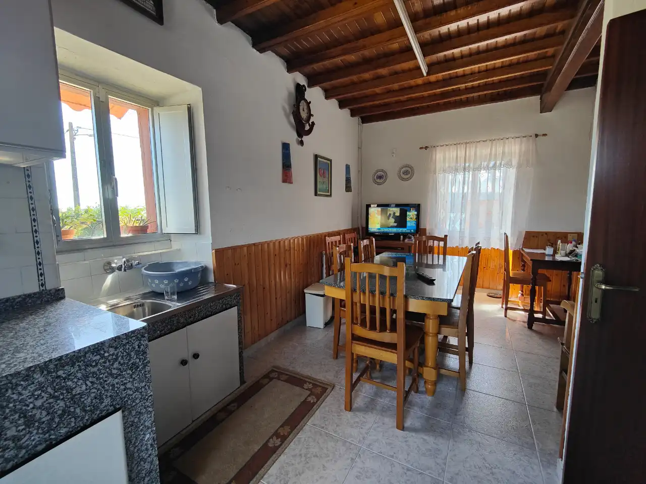 Kitchen of Houses for sale in Rianxo  with Heating, Private garden and Storage room