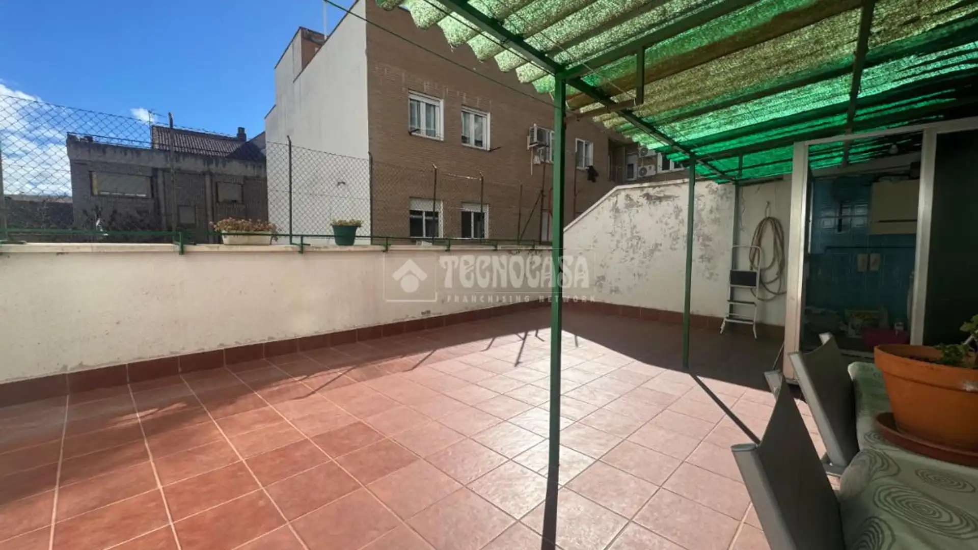 Terrasse von Wohnung zum Verkauf in Alcobendas mit Heizung, Parkett und Abstellraum