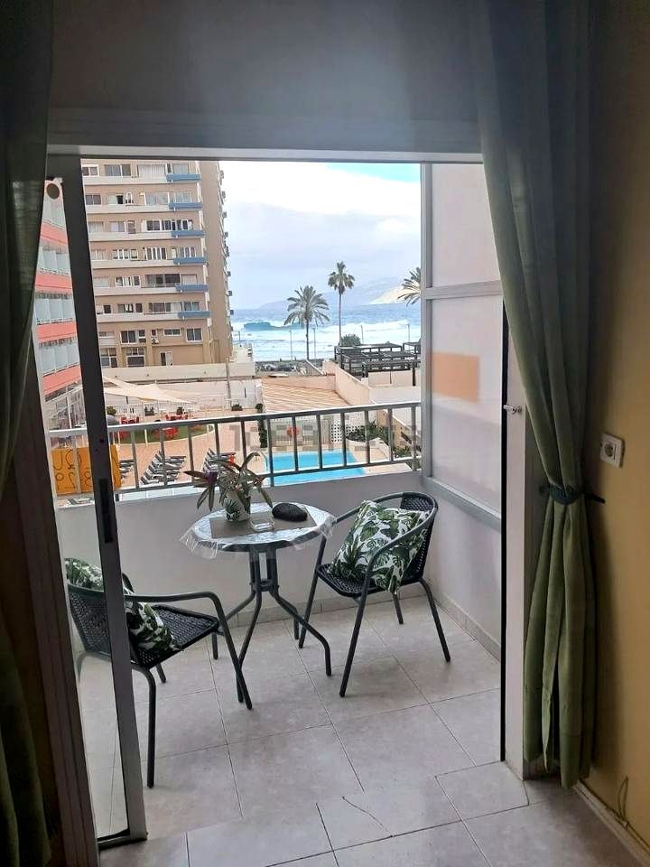 Balcony of Flat to rent in Puerto de la Cruz  with Terrace, Swimming Pool and Furnished