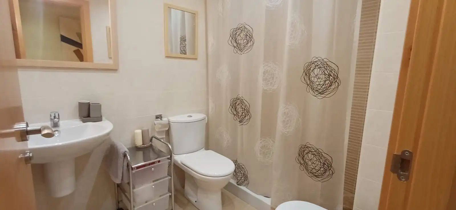 Bathroom of Flat for sale in Lleida  with Air Conditioner, Heating and Storage room