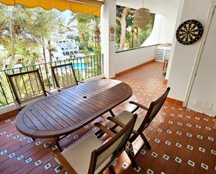 Garden of Apartment for sale in Estepona  with Air Conditioner, Parquet flooring and Terrace