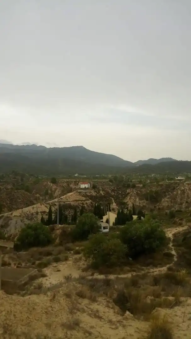 Vista exterior de Finca rústica en venda en Ricote amb Moblat