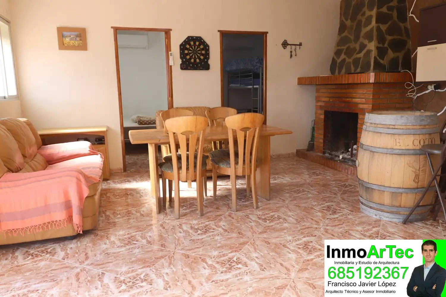 Wohnzimmer von Country house zum Verkauf in Íllora mit Klimaanlage, Heizung und Privatgarten