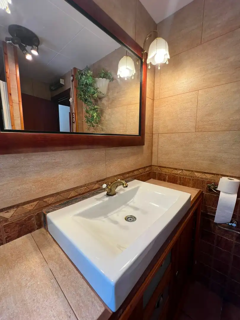 Baño de Casa o chalet en venta en Fogars de la Selva con Aire acondicionado, Jardín privado y Terraza