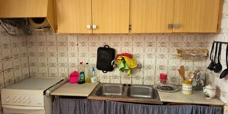 Cuina de Casa adosada en venda en Gandia amb Terrassa, Traster i Moblat