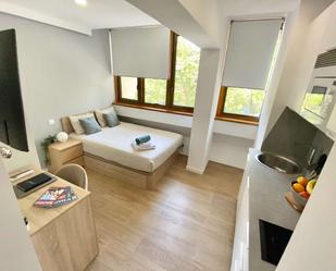 Bedroom of Study to share in  Madrid Capital  with Air Conditioner and Terrace