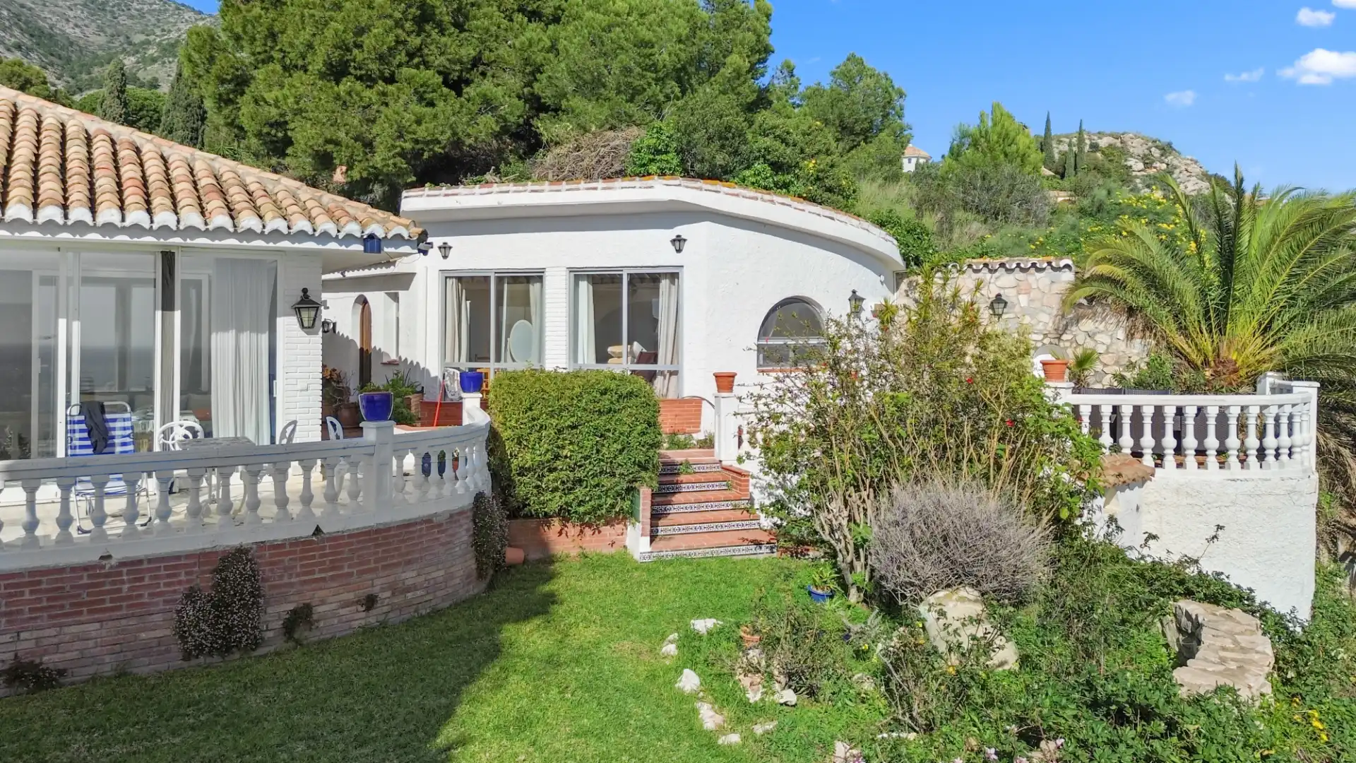 Jardín de Casa o chalet en venta en Benalmádena con Aire acondicionado, Jardín privado y Terraza