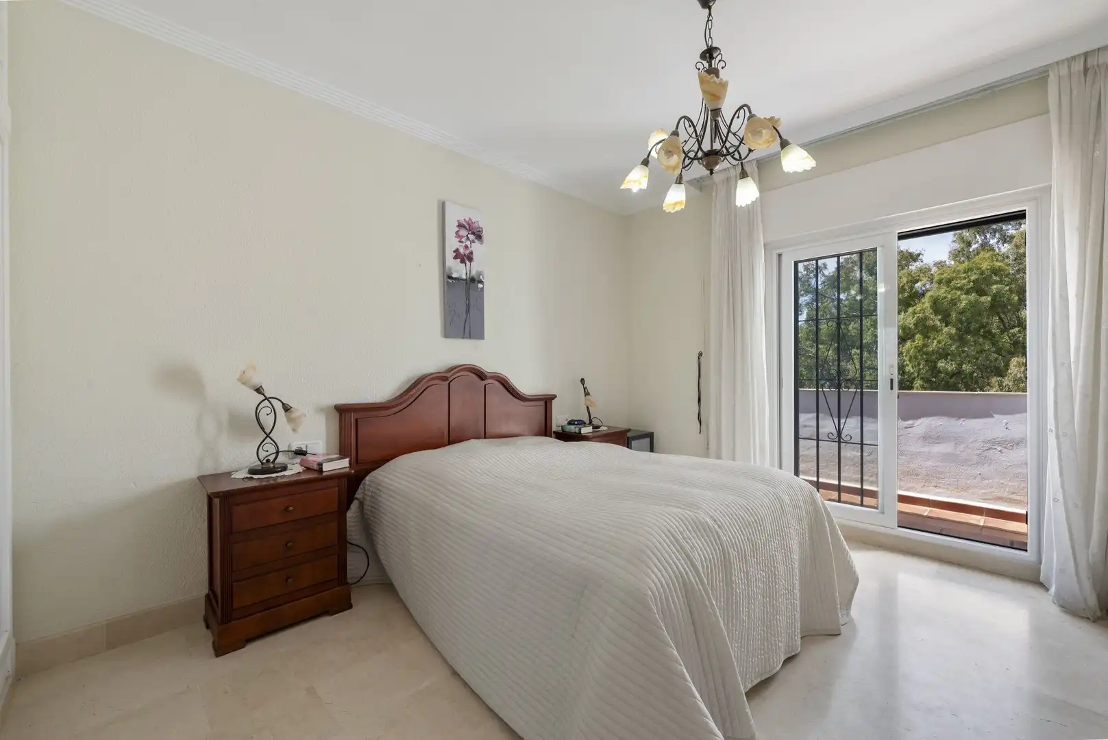 Habitación de Casa adosada en venta en Mijas con Aire acondicionado, Jardín privado y Terraza