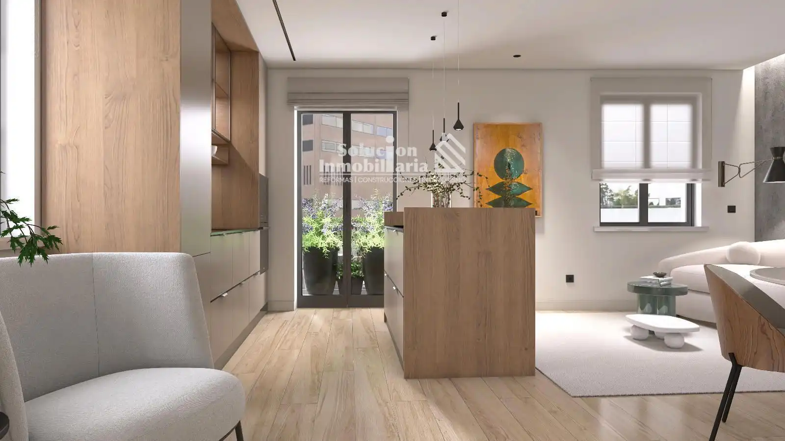 Cocina de Piso en venta en Salamanca con Calefacción, Terraza y Trastero