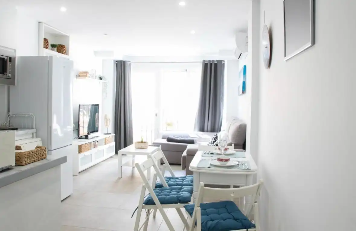 Living room of Lofts for sale in Málaga  with Air Conditioner and Furnished