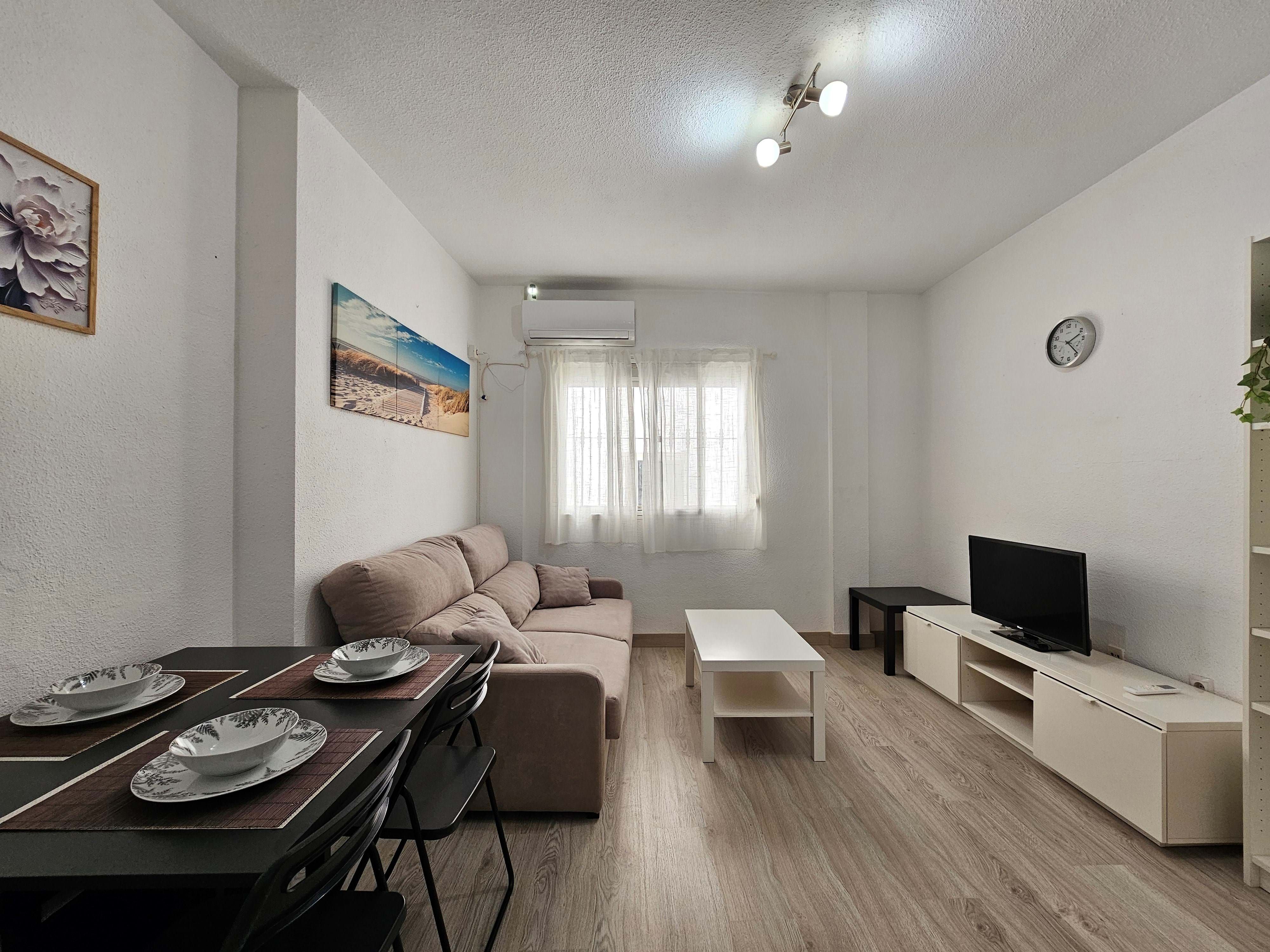 Sala de estar de Piso en venta en Málaga Capital con Aire acondicionado