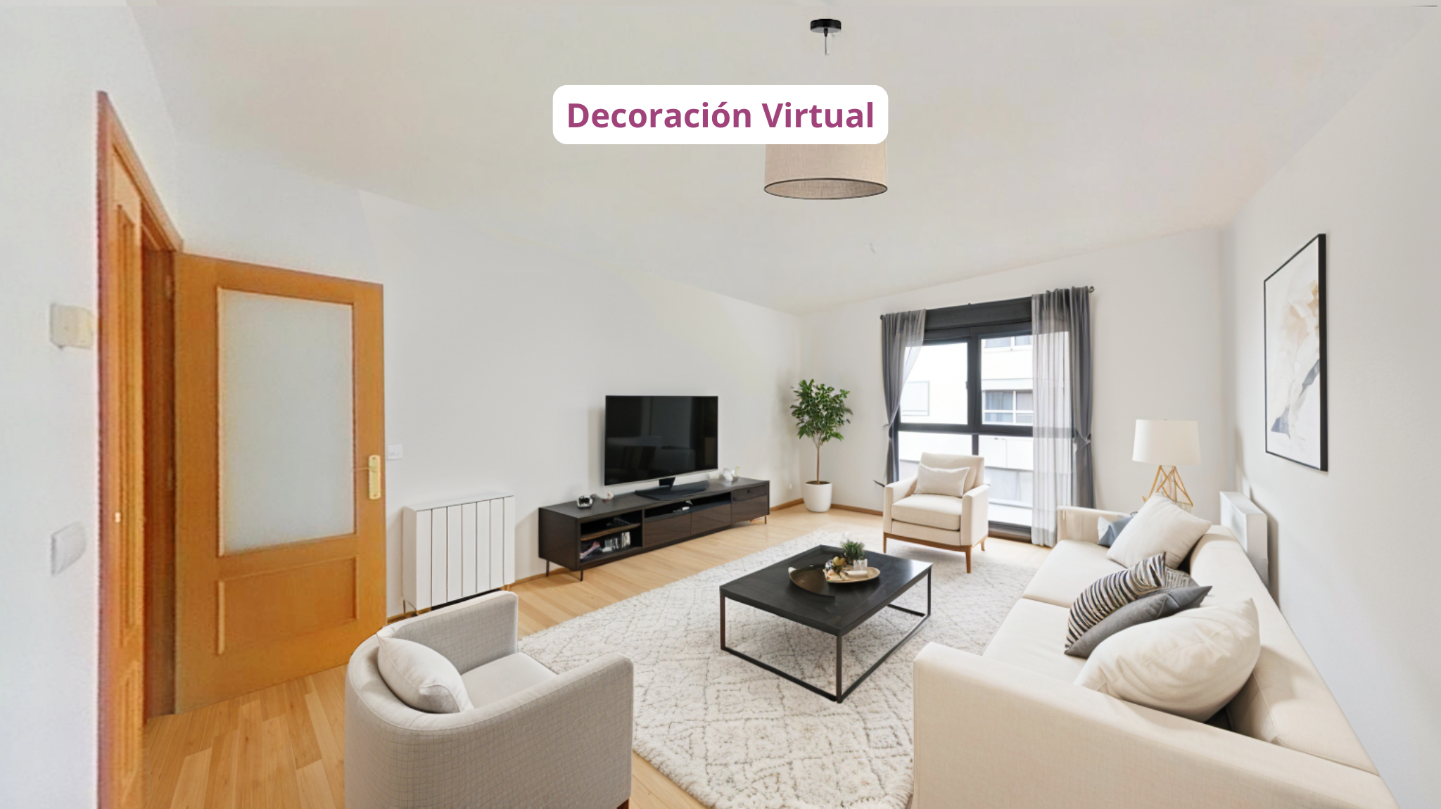 Living room of Flat for sale in Pinto  with Heating, Private garden and Terrace