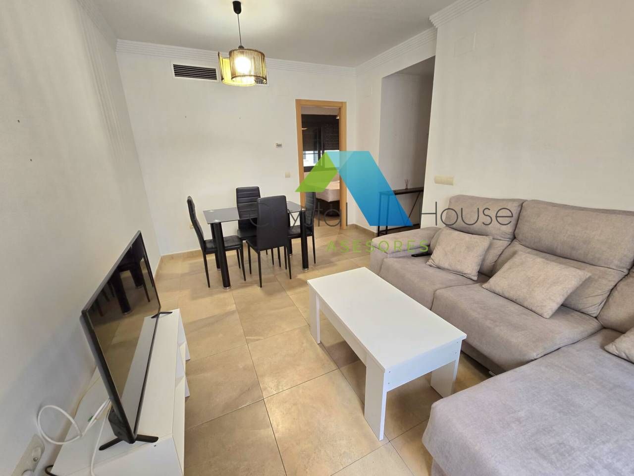 Living room of Flat to rent in Málaga Capital  with Air Conditioner, Heating and Storage room