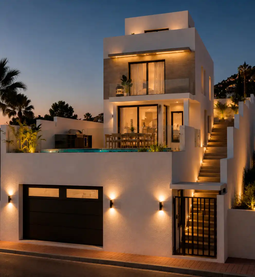 Terrassa de Casa o xalet en venda en Málaga amb Aire condicionat, Jardí privat i Terrassa