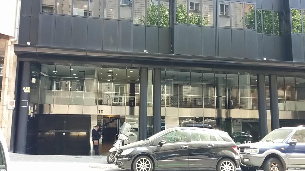 Exterior view of Garage to rent in  Barcelona Capital