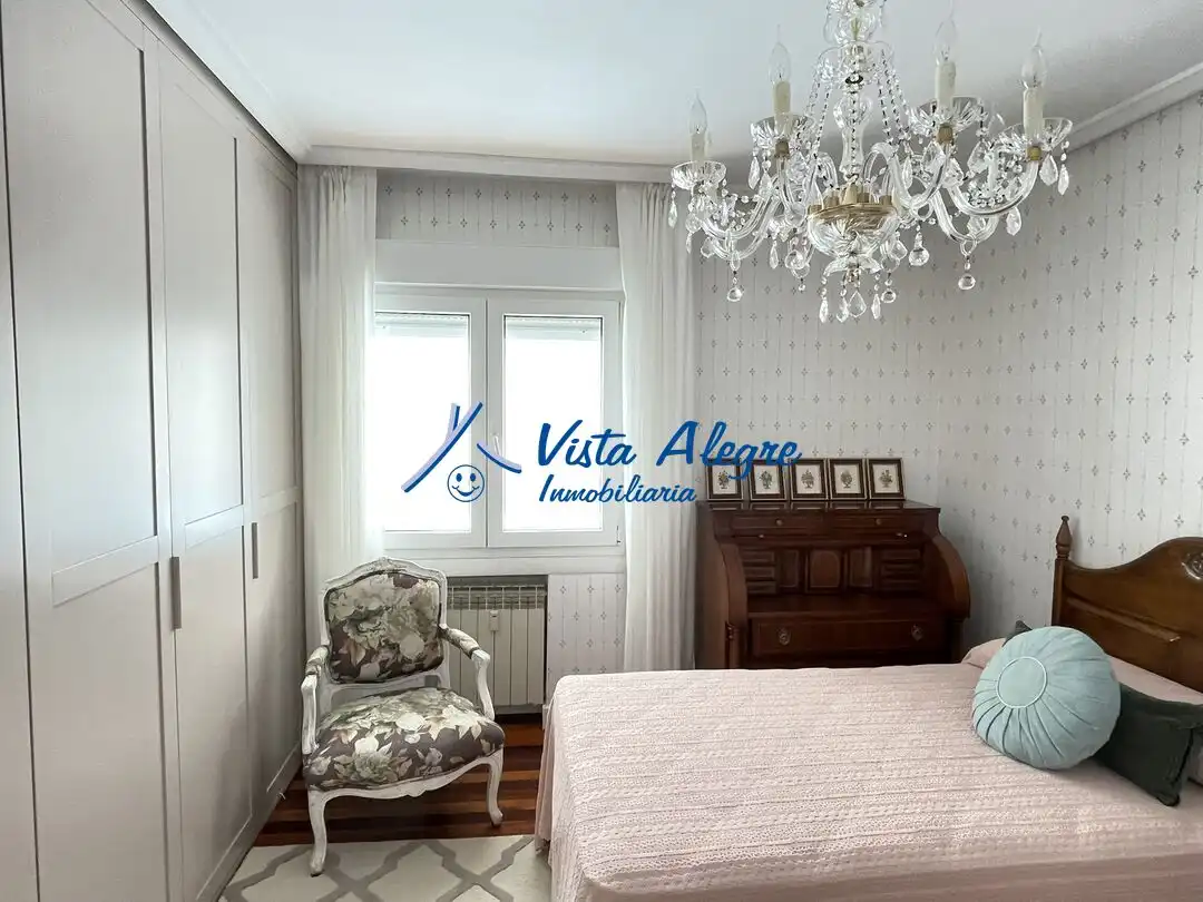 Schlafzimmer von Wohnung zum Verkauf in Haro mit Klimaanlage, Heizung und Parkett